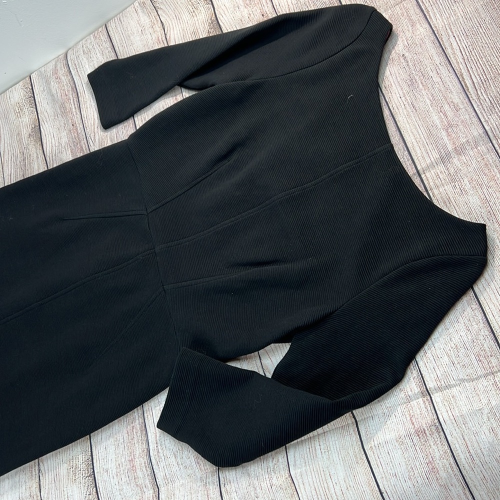 Boden Cornelia Ottoman Black Shift Dress Women’s Size 8L - Picture 4 of 16